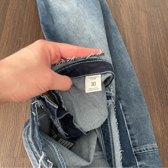 Urban Outfitters ruched flare jeans - Picture 4 of 4